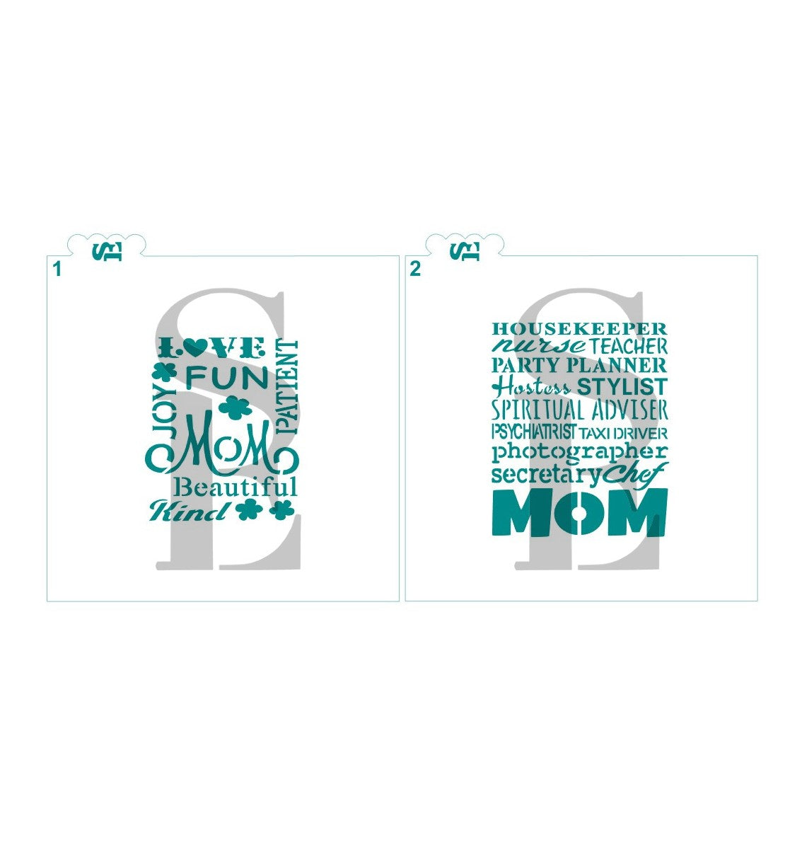 MOM Subway Art #1 and #2 Digital Design