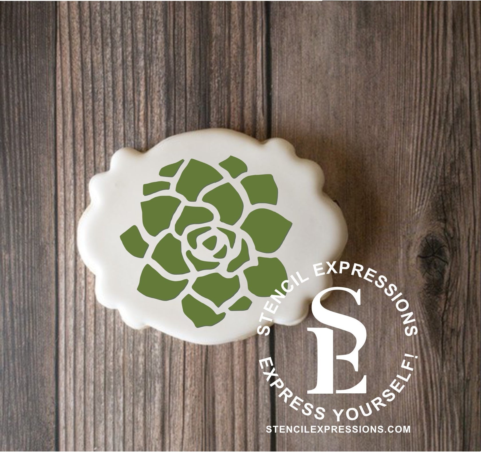 Succulent Flower Digital Design
