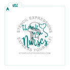 Thank You Nurses Sentiment Digital Design