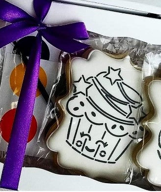 PYO Cupcakes and Donuts Fun Bundle Digital Download Cookie Stencil Flour Box Bakery