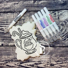 Santa Hot Cocoa Mug PYO Digital Design *