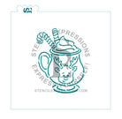 Reindeer Hot Cocoa Mug PYO For Cookies Cakes Culinary