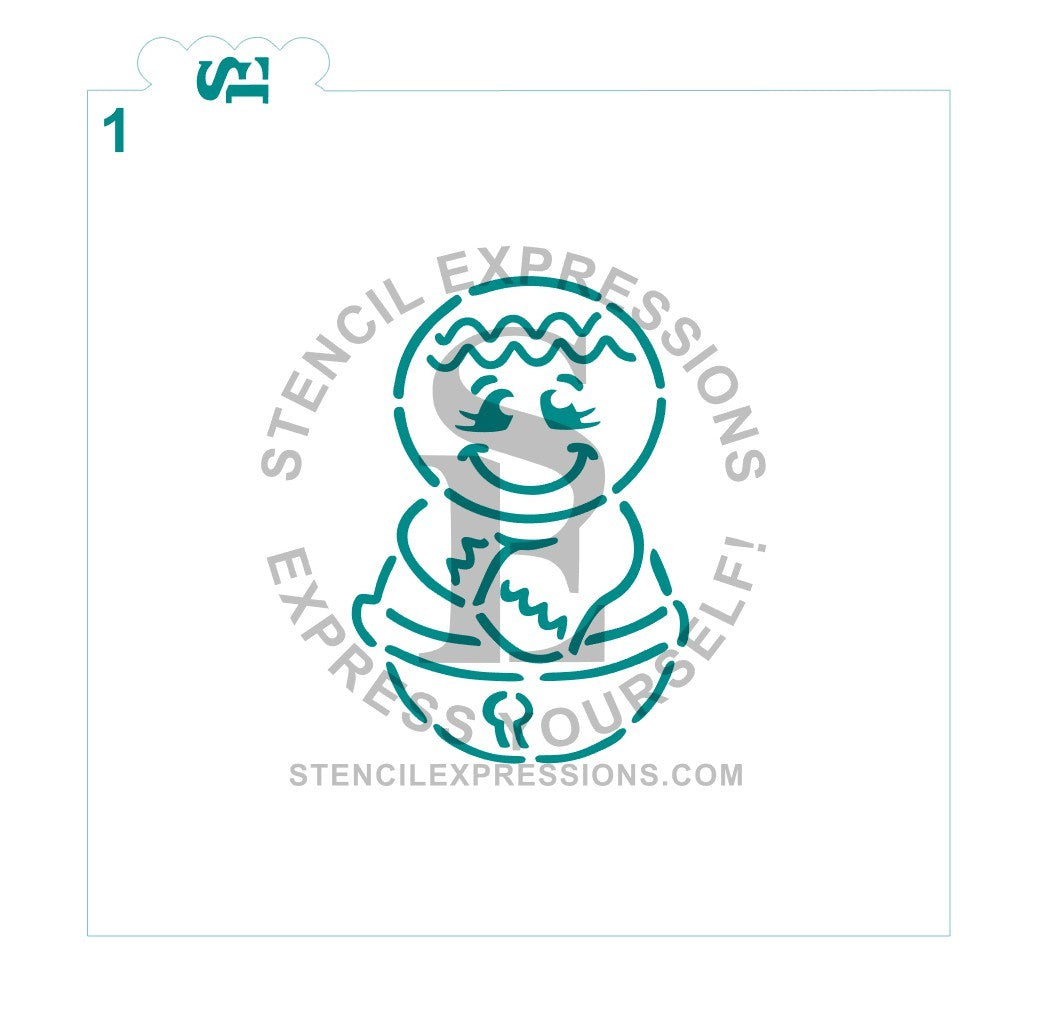 Jingle Buddies Adorable PYO GingyBoy Digital Design *