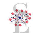 4th of July Fireworks #3 - Bundle of 3 Digital Designs Cookie Stencil