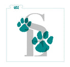 Animal Paw Digital Design Cookie Stencil Mini