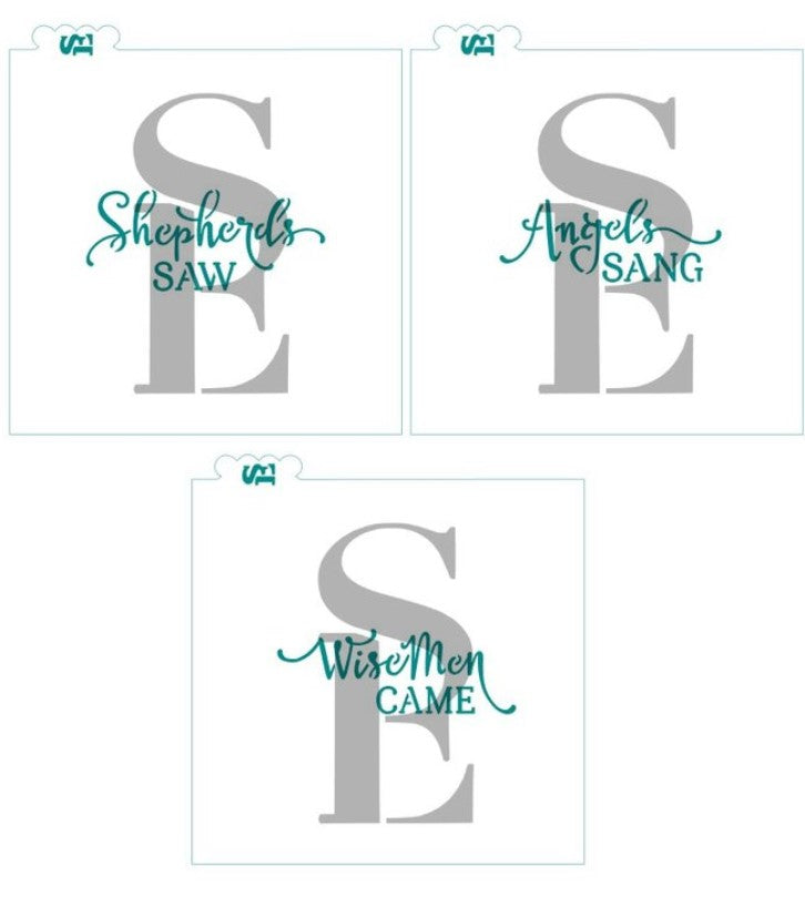 Shepherds Saw, Angels Sang, Wisemen Came Digital Design