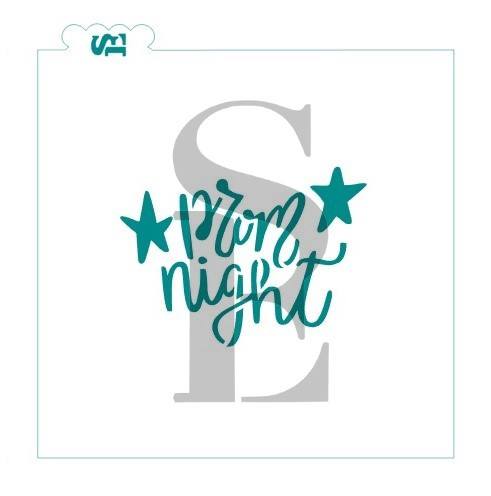 Prom Night Sentiment Stencil