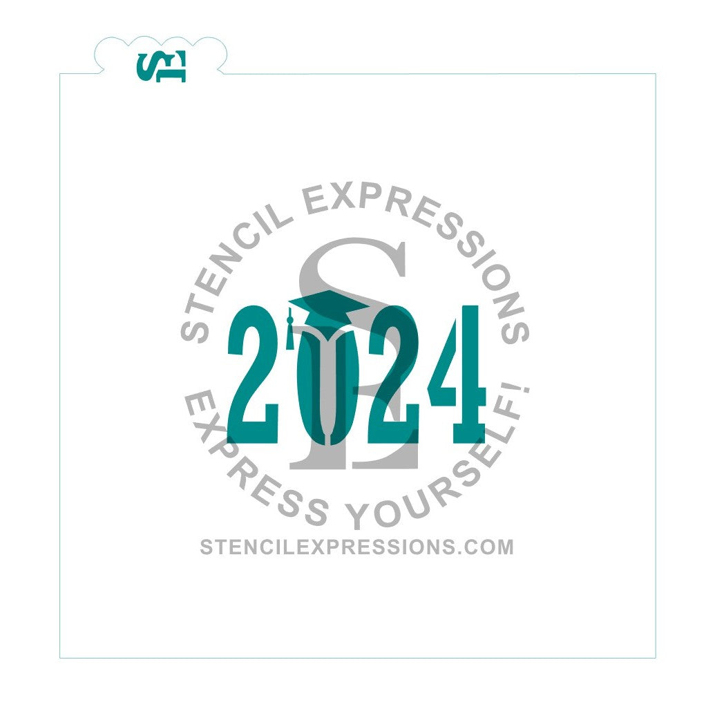 2023 or 2024 Cap Stencil Digital Design*