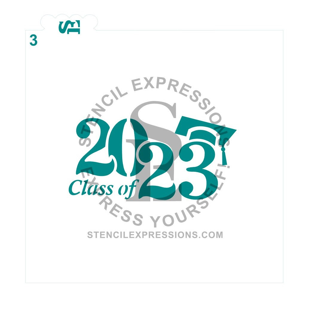 Class of 2023 #3 Grad Cap Digital Design*