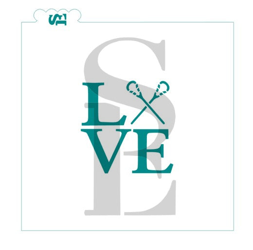 LOVE Sports Balls: Baseball, Basketball, Lacrosse, Football, Soccer, Volleyball Bundle Digital Design