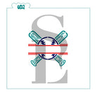 Baseball and Bats Name Plaque Digital Design *