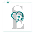 Heart Sports Balls Bundle Digital Design Soccer