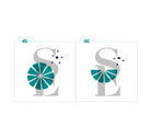 Citrus Full & Half Slice Set Digital Design cookie Stencil