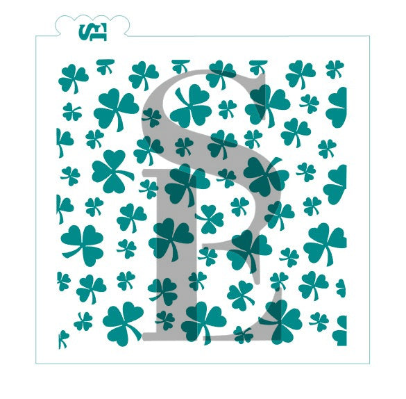 Shamrock Background Digital Design