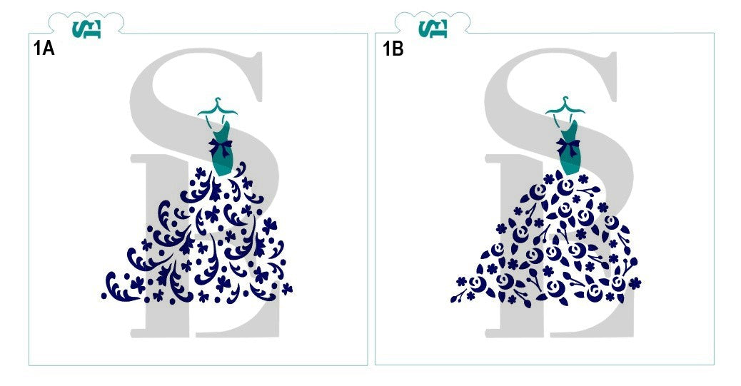 Wedding Dresses Layered Bundle Digital Design