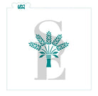 Wheat Bouquet Stencil for Cookies, Cakes & Culinary