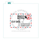 Dear Santa Postcard / Letter Layered Digital Design