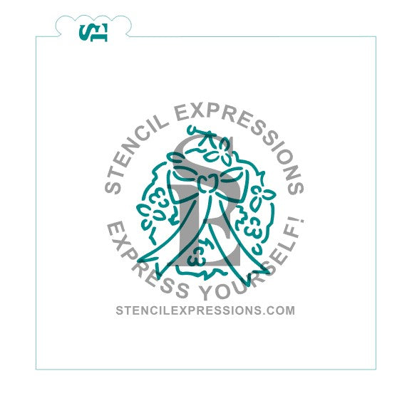 Christmas Wreath PYO Digital Design *