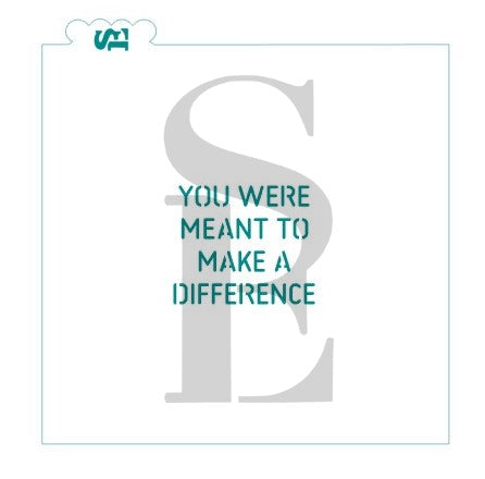 Live Your Dreams, Make A Difference, Congrats Bundle Digital Download Cookie Stencil