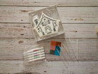 North Pole PYO Tablescape / Mantlescape / Gift Platter Stencil Kit created for The Colorful Cookie Holiday Cookie-A-Thon