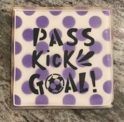 PASS KicK GOAL! Soccer Sentiment Digital Design