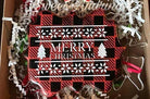 Merry Christmas Sweater Plaque Digital Design