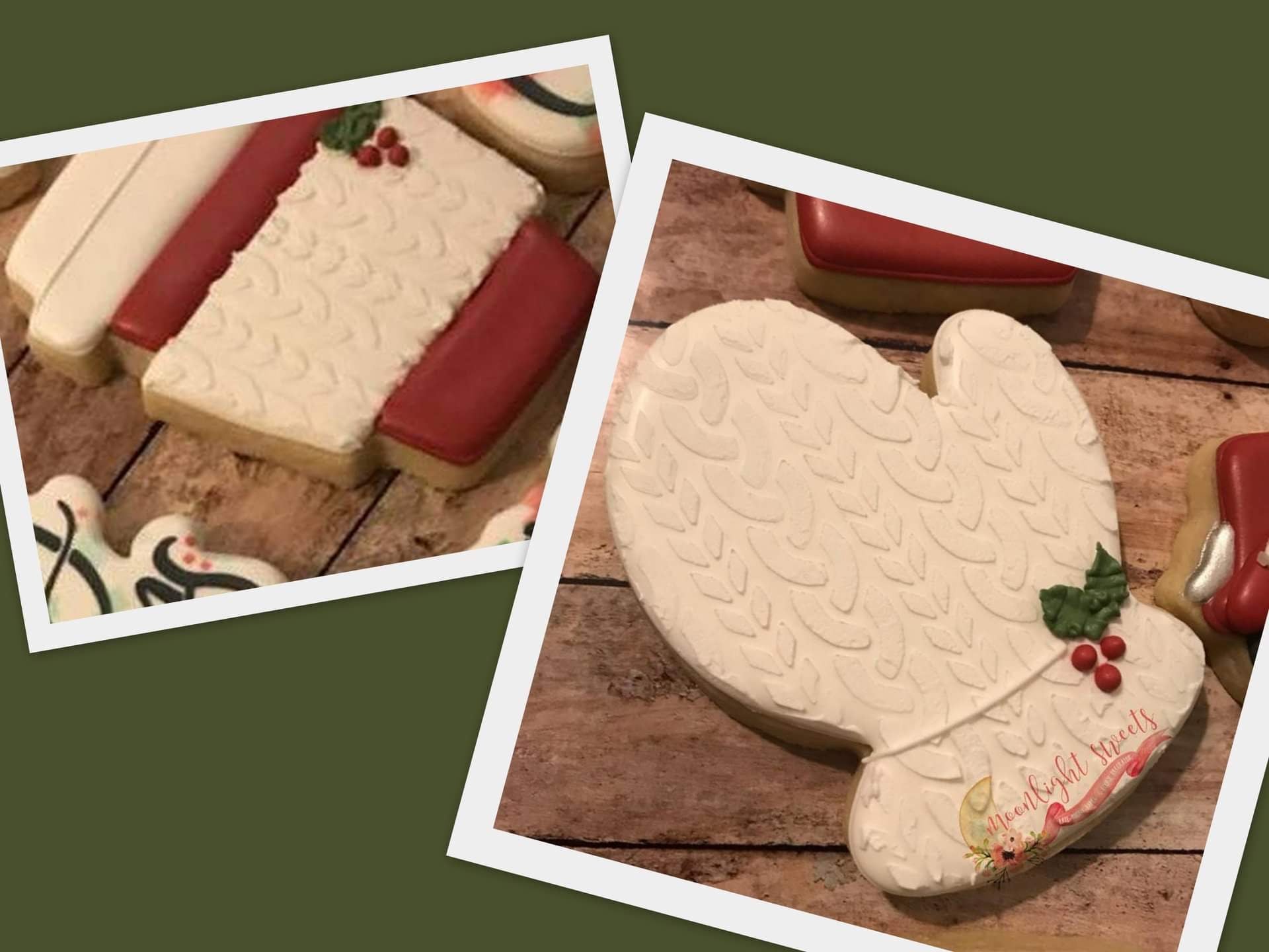 Cable Knit Sweater Background Digital Design*