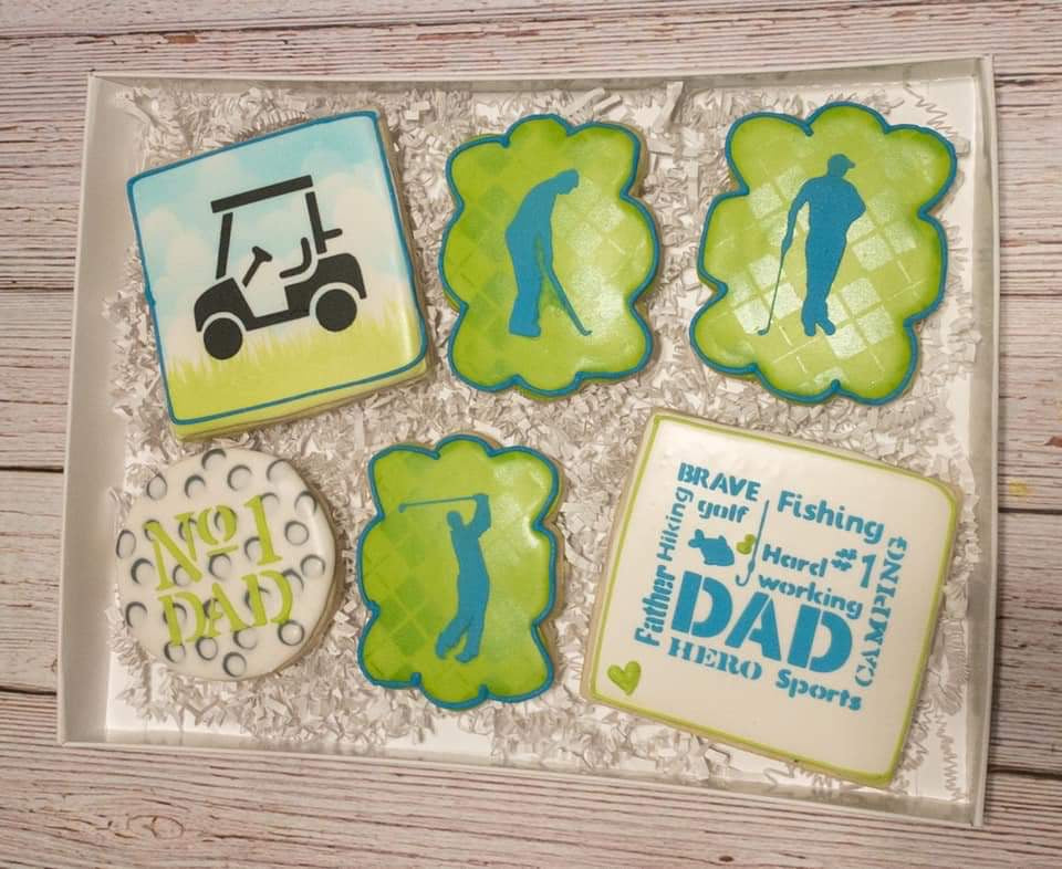 DAD Subway Art Digital Design Cookie Stencils