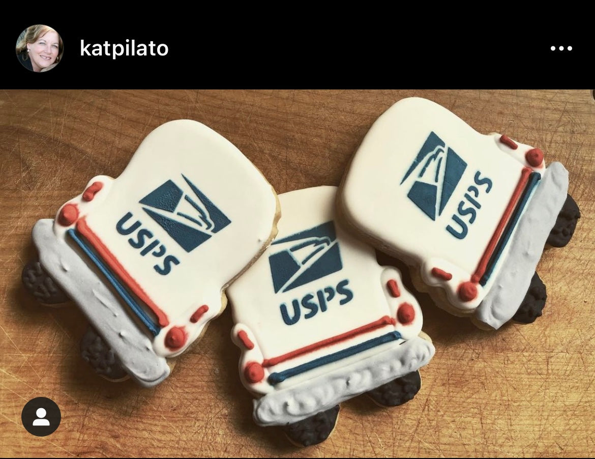 Mini Shipping Company Logos / Thank You For Cookies, Cakes, Culinary *